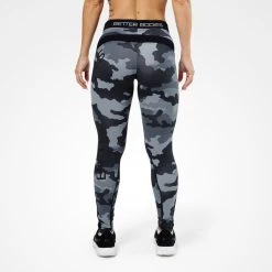 Better Bodies Camo Long Tights - Grey Camo 5 Better Bodies Camo Long Tights - Grey Camo -Ryderwear 110704 944back