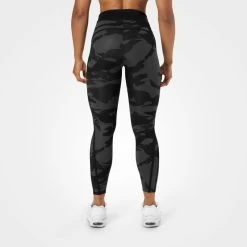 Better Bodies Camo High Tights - Dark Camo 5 Better Bodies Camo High Tights - Dark Camo -Ryderwear 110837 918 back