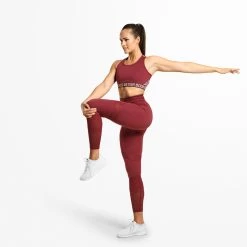 Better Bodies Waverly Elastic Bra - Sangria Red -Ryderwear 110939392 1