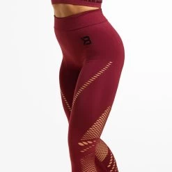 Better Bodies Waverly Tights - Sangria Red -Ryderwear 110942392 5