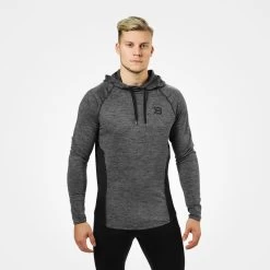 Better Bodies Performance Mid Hood - Graphite Melange