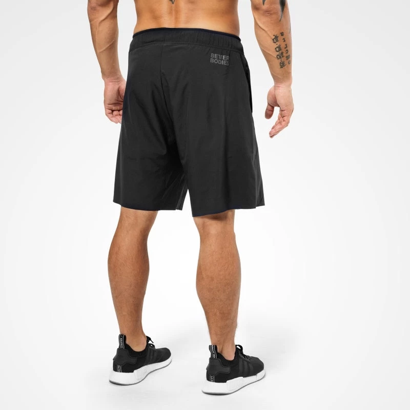 Better Bodies Hamilton Shorts - Black 2 Better Bodies Hamilton Shorts - Black - Image 2