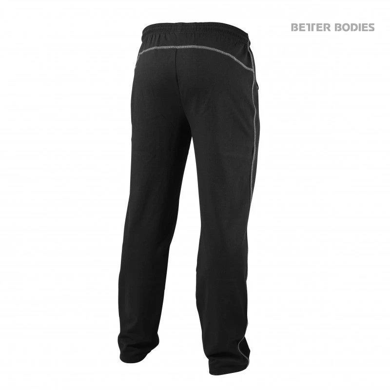 Better Bodies Gym Pants - Black 2 Better Bodies Gym Pants - Black - Image 2