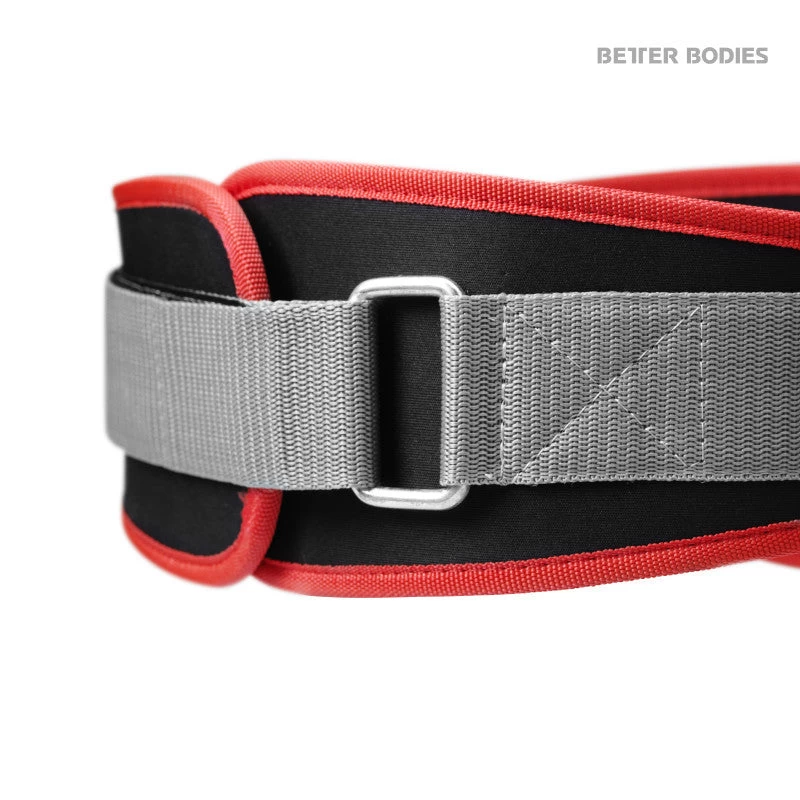Better Bodies Basic Gym Belt - Red 2 Better Bodies Basic Gym Belt - Red - Image 2