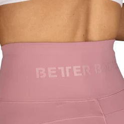 Better Bodies High Waist Leggings - Heather Pink 11 Better Bodies High Waist Leggings - Heather Pink -Ryderwear 1384 fd7e2ae809 111014419 6 full