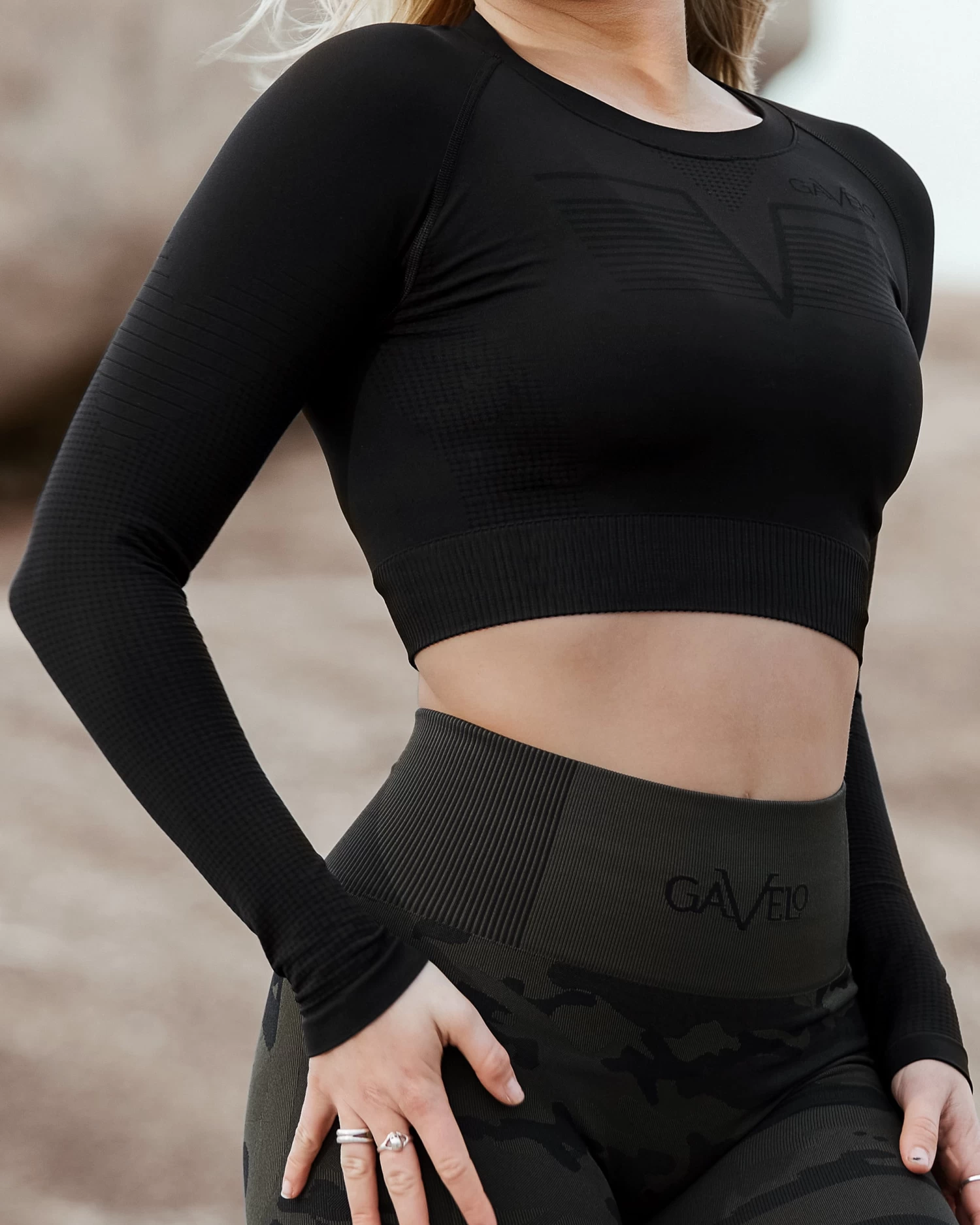 Gavelo Seamless Crop Top 4 Gavelo Seamless Crop Top - Image 4