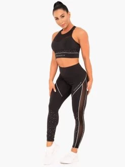 Ryderwear Lunar Luxe Leggings - Black 9 Ryderwear Lunar Luxe Leggings - Black -Ryderwear BLACK TIGHTS 5 1000x1000 d86f3e1b 184d 4505 b3f0 60e6e5d95d8d