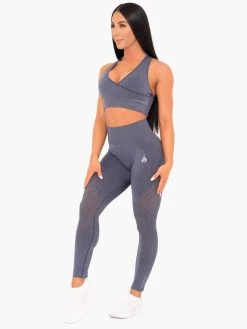 Ryderwear Geo Seamless Sports Bra - Navy -Ryderwear BLUE BRA 6 1000x1000 276319e8 6673 46f7 88ed 57ffcb7d8ab6