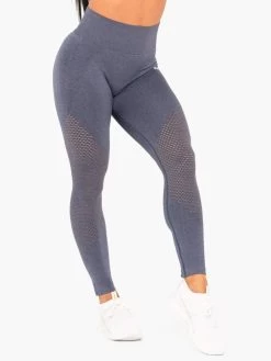 Ryderwear Geo Seamless High Waisted Leggings - Navy -Ryderwear BLUE TIGHTS 5 1000x1000 15f7d32a f6bb 4bc7 8ee1 fe55a2e7e79a