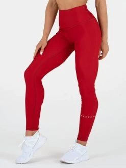 Ryderwear Stride High Waisted Leggings - Red
