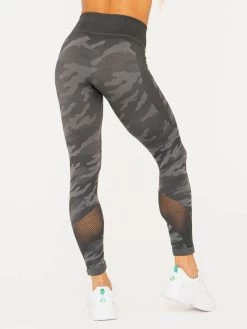 Ryderwear Camo Seamless High Waisted Leggings - Charcoal Camo 7 Ryderwear Camo Seamless High Waisted Leggings - Charcoal Camo -Ryderwear CAMO SEAMLESS BLACK TIGHTS 0002 2 1000x1000 87ebe60e d9e4 487d adaf ffb7abd1bf20