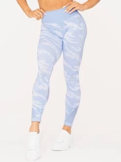 Ryderwear Camo Seamless High Waisted Leggings - Blue Camo -Ryderwear CAMO SEAMLESS BLUE TIGHTS 0002 2 1000x1000 4dc71b5f c7fe 48b1 b8a1 55498b7cb3d0