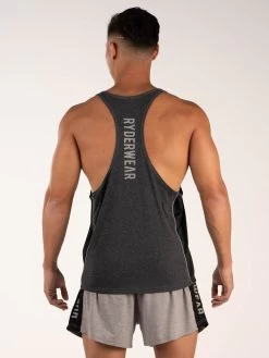 Ryderwear BSX Stringer T-Back - Black Marle -Ryderwear CHARCOAL T BACK 0004 4 1000x1000 4f5fd575 c1e4 449d a644 695531e96af8