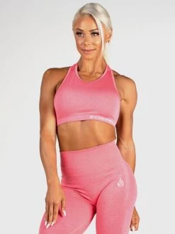 Ryderwear Seamless Sports Bra - Coral Marl