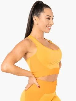 Ryderwear Electra Seamless Crop - Electric Yellow -Ryderwear CROPTOP ELECTRICYELLOW 4 1000x1000 a1a1df33 ed60 4c28 b4b8 3a5d47ae7042