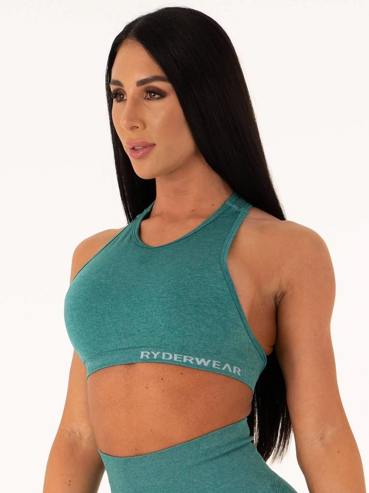 Ryderwear Seamless Sports Bra - Emerald 5 Ryderwear Seamless Sports Bra - Emerald - Image 5