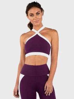 Ryderwear Empire Mesh Sports Bra - Purple