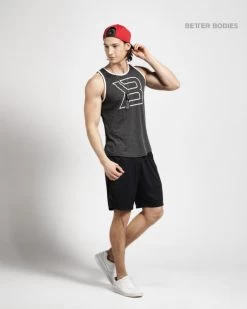 Better Bodies Jersey Tank - Anthracite 5 Better Bodies Jersey Tank - Anthracite -Ryderwear Fitness man 0625 639x800 1
