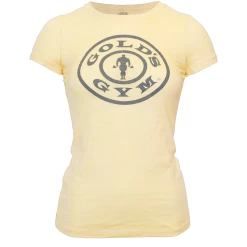 Gold's Gym Women's Burnout Tee - Yellow -Ryderwear G0017103BAN 1 z 65119.1483496895