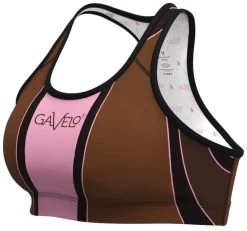 Gavelo Cacao Sports Bra -Ryderwear GOBRA204 Cacao 3
