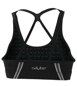 Gavelo Liquorice Sports Bra -Ryderwear GOBRA205 LIQUORICE 2