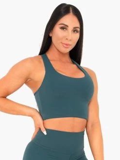 Ryderwear NKD Sports Bra - Teal -Ryderwear GREEN BRA 5 1000x1000 c9689ce5 c25f 4303 97fe 9b7a3e798795