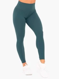 Ryderwear NKD High Waisted Leggings - Teal -Ryderwear GREEN TIGHTS 4 1000x1000 45ad3254 864b 4018 848e deeab6090d1e