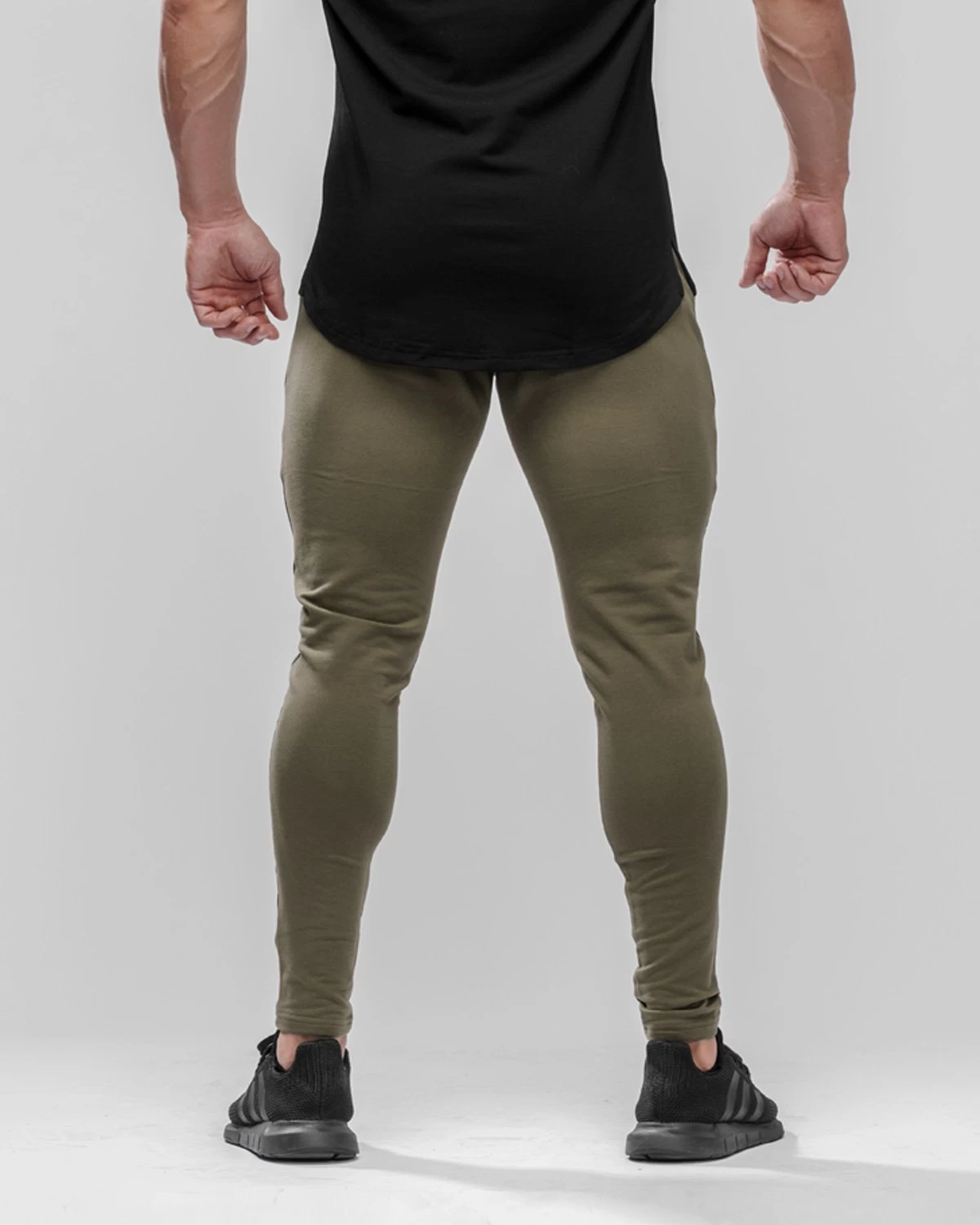 HERA X HERO DLUXX Joggers - Olive 3 HERA X HERO DLUXX Joggers - Olive - Image 3