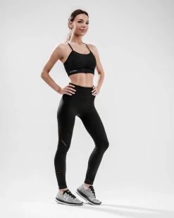 HERA X HERO XO Seamless Sports Bra - Black -Ryderwear HERAxHERO XO Seamless Sports Bra3