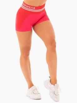 Ryderwear Freestyle Seamless High Waisted Shorts - Red -Ryderwear HIGHWAISTEDSHORTS RED 4 1000x1000 59370c89 d9c7 4d7d 91f4 0f5b9b887ecf