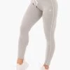 Ryderwear High Waisted Track Leggings - Grey