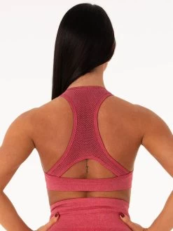 Ryderwear Seamless Sports Bra - Hot Pink Marl -Ryderwear HOT PINK SPORTS BRA 0001 1 1000x1000 67563fb9 a0ed 40c5 883e 6f6d2a733de2