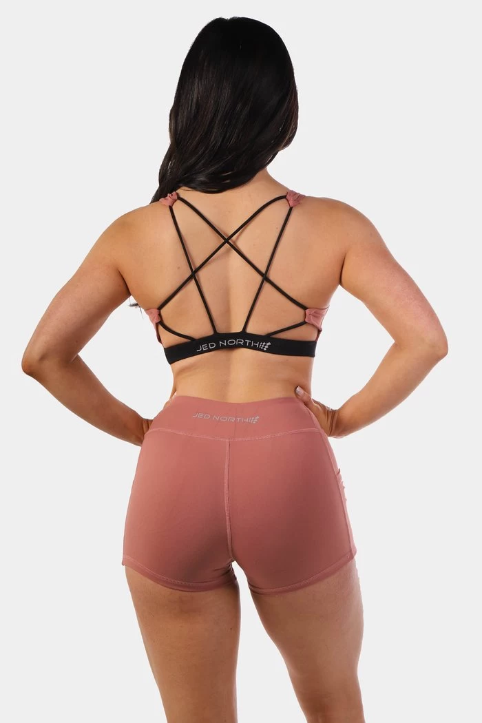 Jed North Serenity Sports Bra - Merlot 3 Jed North Serenity Sports Bra - Merlot - Image 3