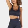 Jed North Luxe Sports Bra - Navy