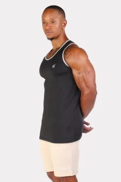 Jed North Retro Fitted Tank - Dark Grey -Ryderwear IMG 9239 600x fbcd90fe a876 424e ba28 bea94e1a9f05