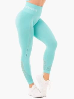 Ryderwear Seamless Staples Leggings - Aqua Marl 7 Ryderwear Seamless Staples Leggings - Aqua Marl -Ryderwear LEGGINGS AQUAMARL 4 1000x1000 e5d7f437 b87f 4bec bca1 60832f5b786a