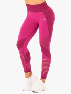 Ryderwear Electra Seamless Leggings - Electric Pink