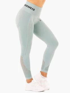 Ryderwear Seamless Staples Leggings - Seafoam Marl -Ryderwear LEGGINGS SEAFOAMMARL 4 1000x1000 d76e000f 5821 4b1f 8182 023efba1b380