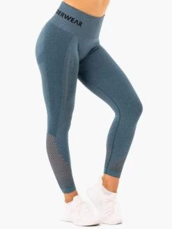 Ryderwear Seamless Staples Leggings - Teal Marl -Ryderwear LEGGINGS TEALMARL 4 1000x1000 429a9916 3197 4add 904f 159c76a6cf12
