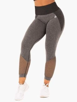 Ryderwear Oasis Seamless Leggings - Black Marl
