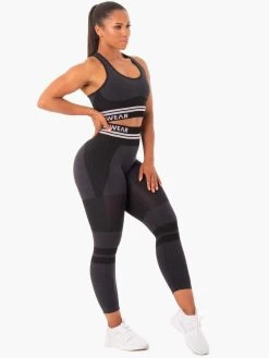 Ryderwear Freestyle Seamless Longline Sports Bra - Black -Ryderwear LONGLINESPORTSBRA BLACK 8 1000x1000 24d0a56c 9bf6 421b a082 face4a49df87