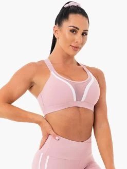 Ryderwear Collide Mesh Contour Sports Bra - Dusty Pink -Ryderwear MESH CONTOUR SPORTS BRA DUSTY PINK 5 1000x1000 3c5a7a47 e76b 4932 99ac b9adf926bc69