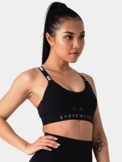 Ryderwear Pastels Scrunch Sports Bra - Black 7 Ryderwear Pastels Scrunch Sports Bra - Black -Ryderwear PASTELS BLACK SPORTS BRA 0003 4 1000x1000 d95811c5 77e8 4aec bc2b a088f5ed7fea