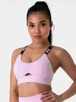 Ryderwear Pastels Scrunch Sports Bra - Lavender