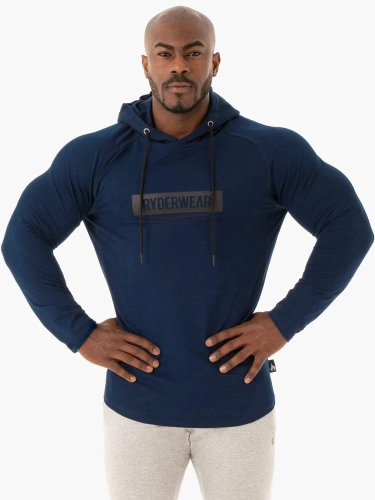 Ryderwear Base Pullover Hoodie - Navy 1 Ryderwear Base Pullover Hoodie - Navy