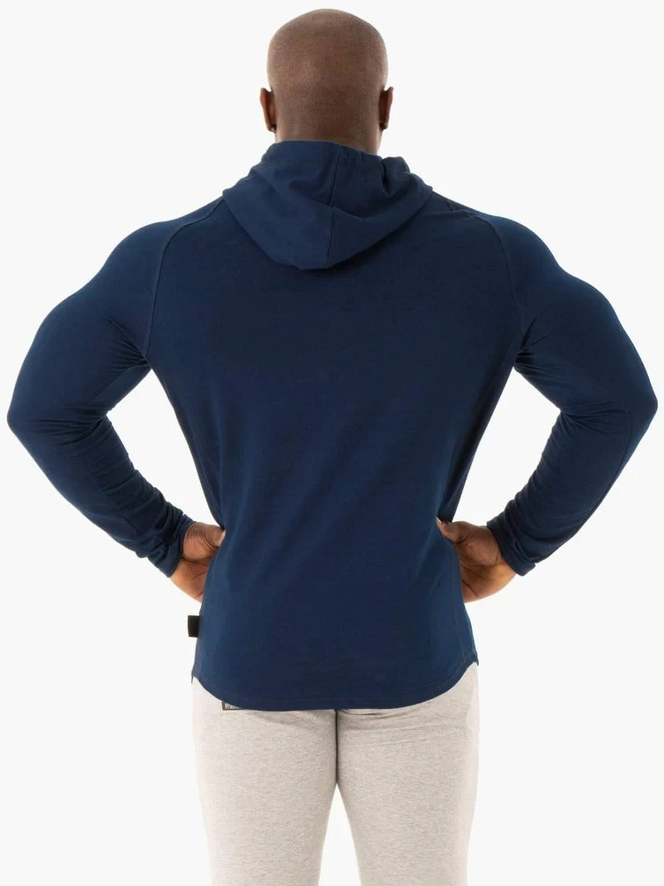 Ryderwear Base Pullover Hoodie - Navy 3 Ryderwear Base Pullover Hoodie - Navy - Image 3