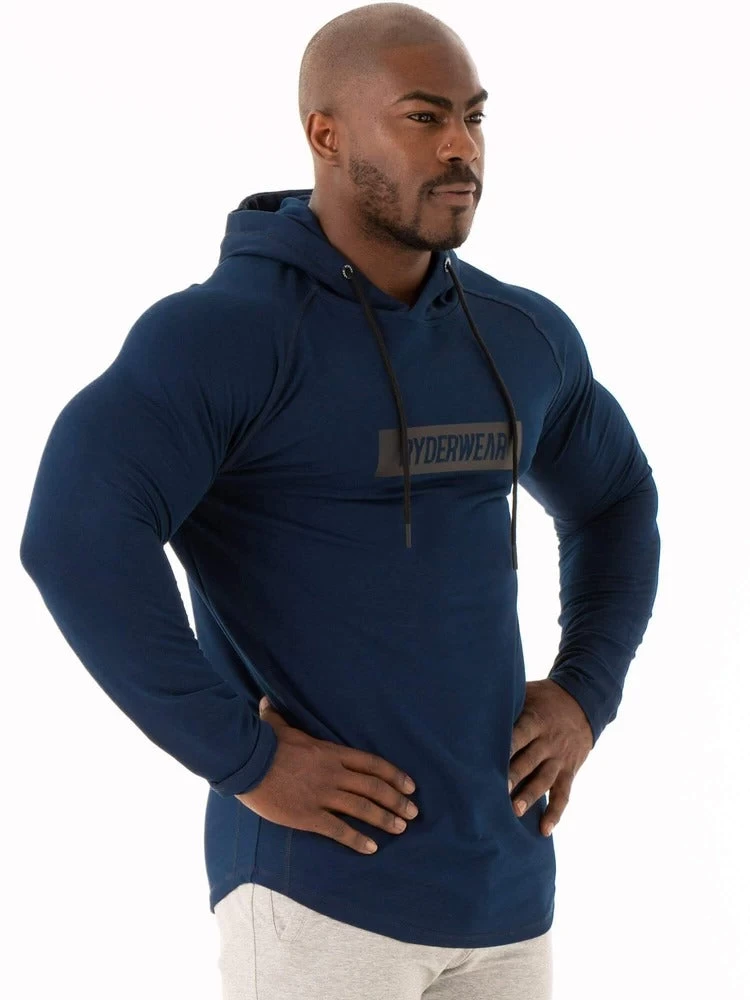 Ryderwear Base Pullover Hoodie - Navy 4 Ryderwear Base Pullover Hoodie - Navy - Image 4