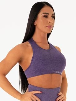 Ryderwear Seamless Sports Bra - Indigo -Ryderwear PURPLE SPORTS BRA 0003 3 1000x1000 089f0c85 5da1 4666 86a9 9ed409a67f0f