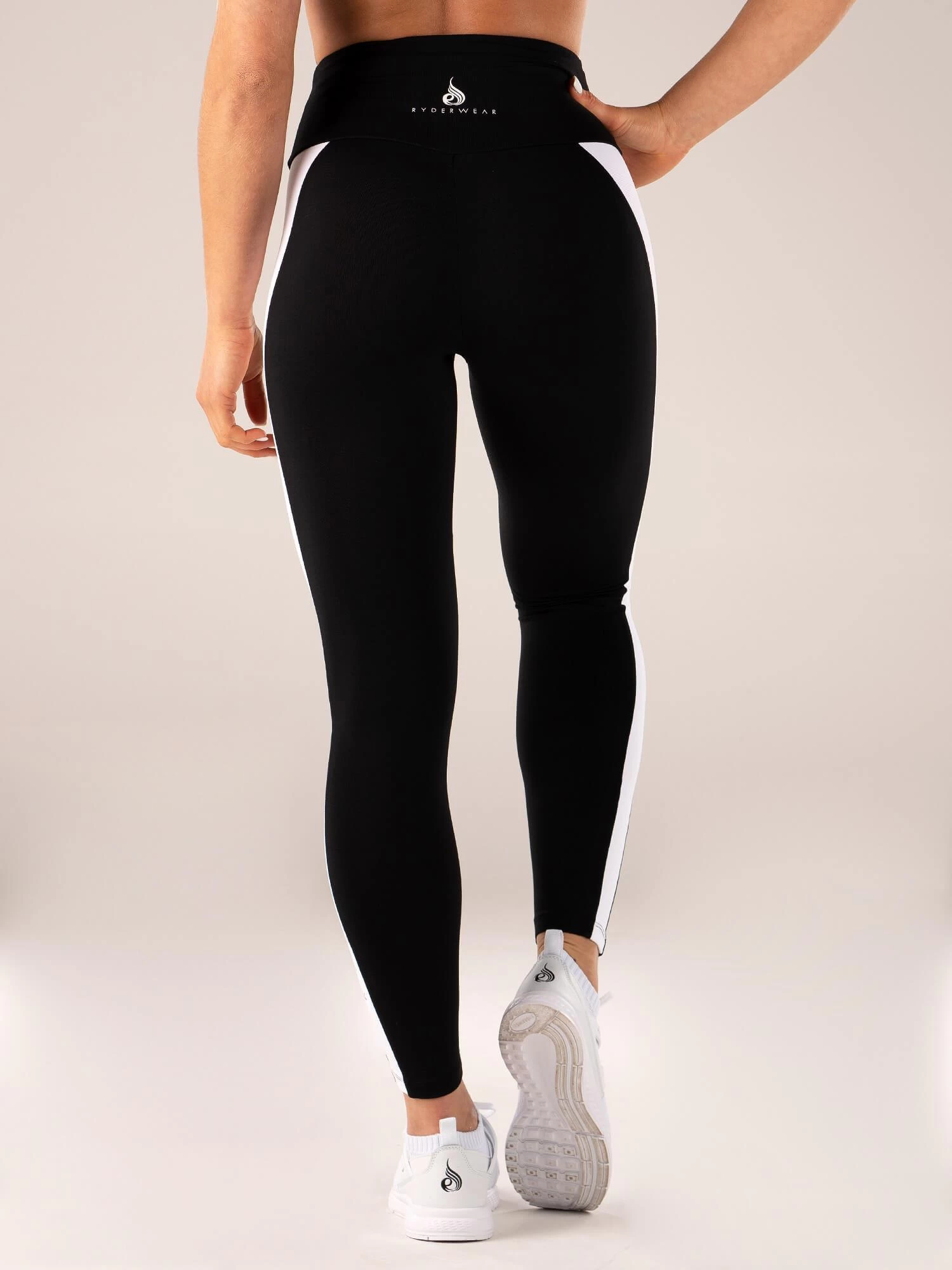 Ryderwear Queen High Waisted Leggings - Black 3 Ryderwear Queen High Waisted Leggings - Black - Image 3