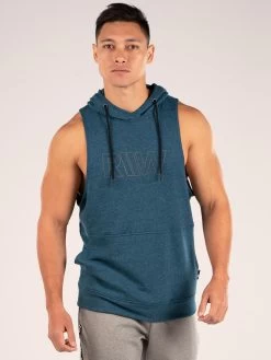 Ryderwear Royal Sleeveless Hoodie - Teal -Ryderwear S LESS HOODIE GREEN 0002 2 2000x 400556d1 b0df 412a 863d df7974dcd7ee